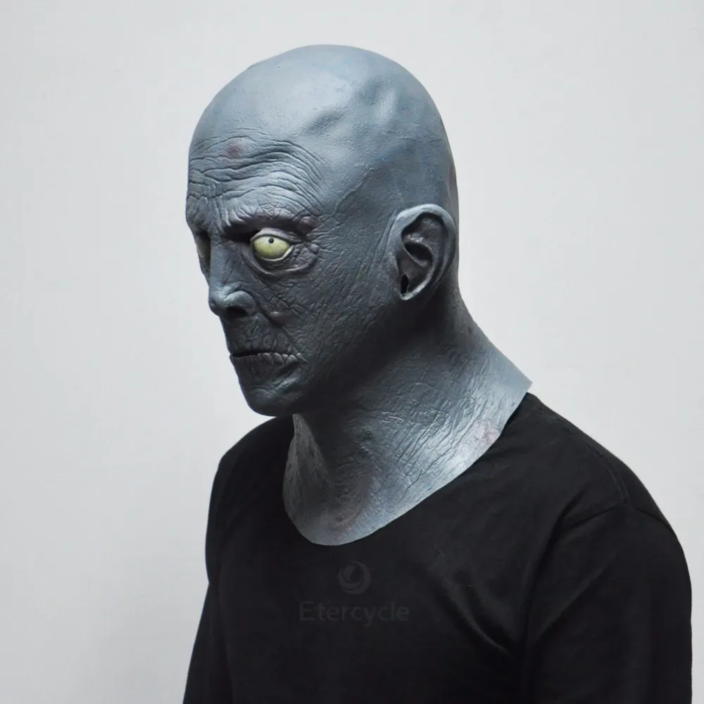 Маскарадная маска на Хэллоуин латексные маски страшный старый человек для