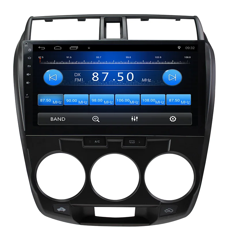 10 1 &quotдля Honda City 2006-2014 Android 7 0 автомобильный dvd видео GPS с навигацией Радио BT AUX DVR WIFI