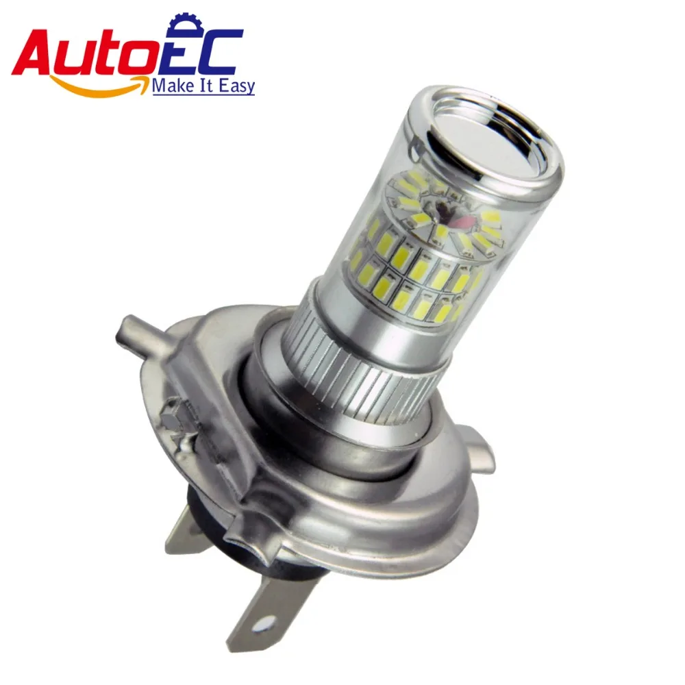 Автомобильные фары AutoEC 2 шт. H4 9003 HB2 48SMD 3014 светодиодные для автомобиля мотоцикла