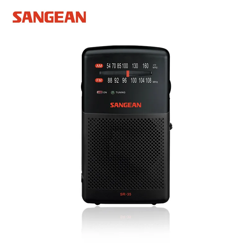 Sangean SR-35 AM/FM портативное карманное радио fm радио приемник карманное радио высокое качество fm приемник
