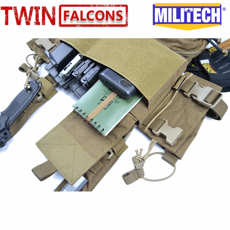 MILITECH Twinfalcons 500D Подлинная Cordura Mil Spec Военная MK3 нагрудная пластина для снаряжения боевой тактический жилет армейский Spiritus Rig