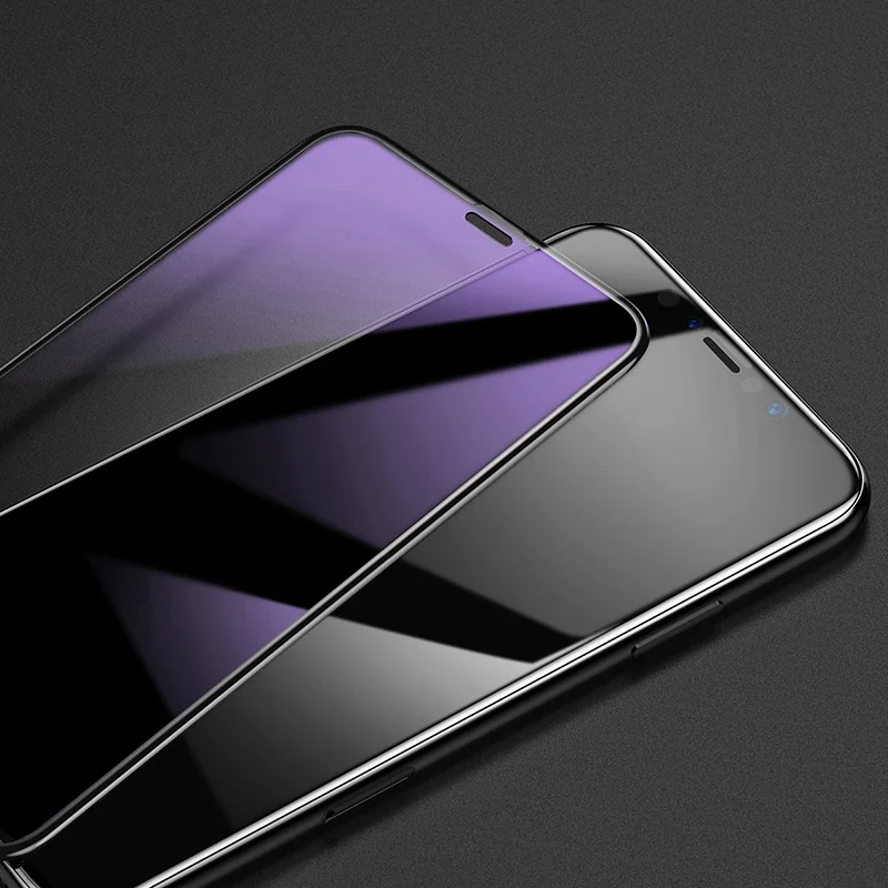 Anti Blue Light Baseus 0,3 мм закаленное стекло для iPhone Xs Max XR защита экрана полное покрытие Защитное стекло для iPhone X Xs Max - Цвет: Anti Blue Light