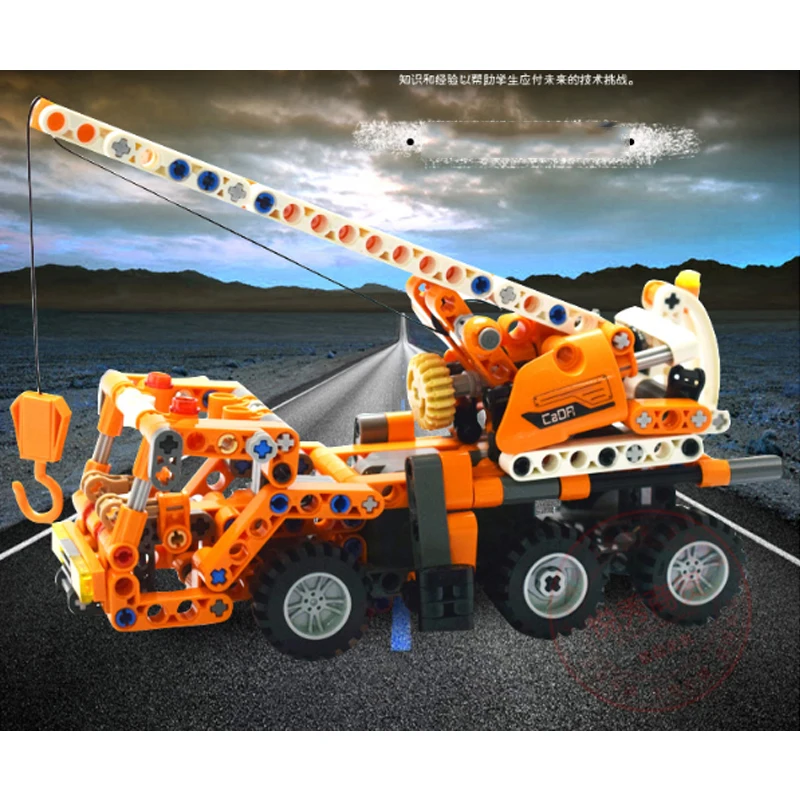 Инженерный кран транспортных средств бульдозер строительные блоки Combinable