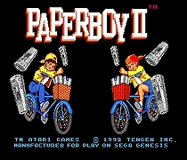 Paperboy II 16 бит MD карточная игра для Sega MegaDrive Genesis игровой консоли| |