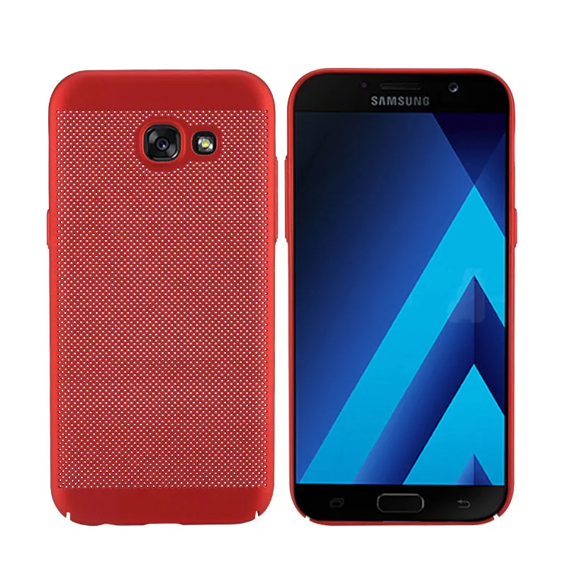 Чехлы для телефонов Samsung Note 8 3 4 5 C5 C7 C9 Pro C8 J7 Plus Note3 Note4 Note5 Note8 теплоотвод Жесткий