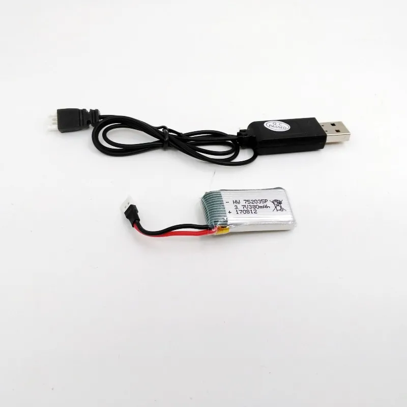 3 7 V 380mAh батарея USB зарядное устройство H07D FY310B M62R F180 YD829 YD212 X4 JXD393 MJX F47 F48 R/C вертолет