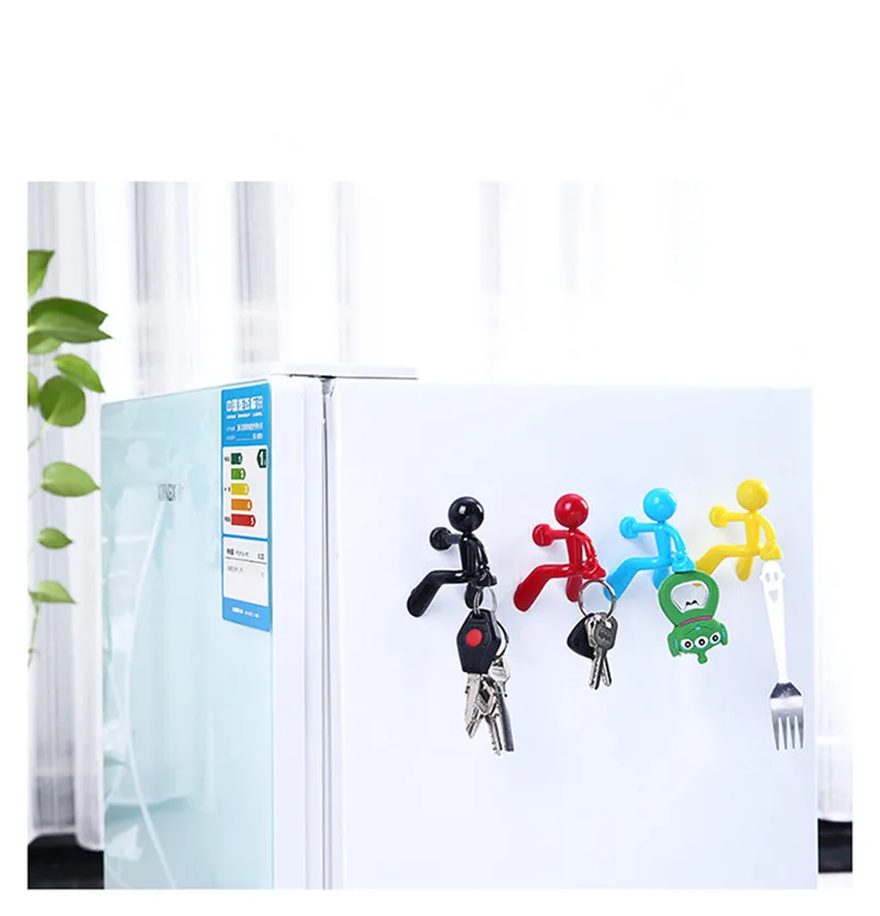 Многофункциональный Q человек весело Игрушечные лошадки Творческий Магниты на