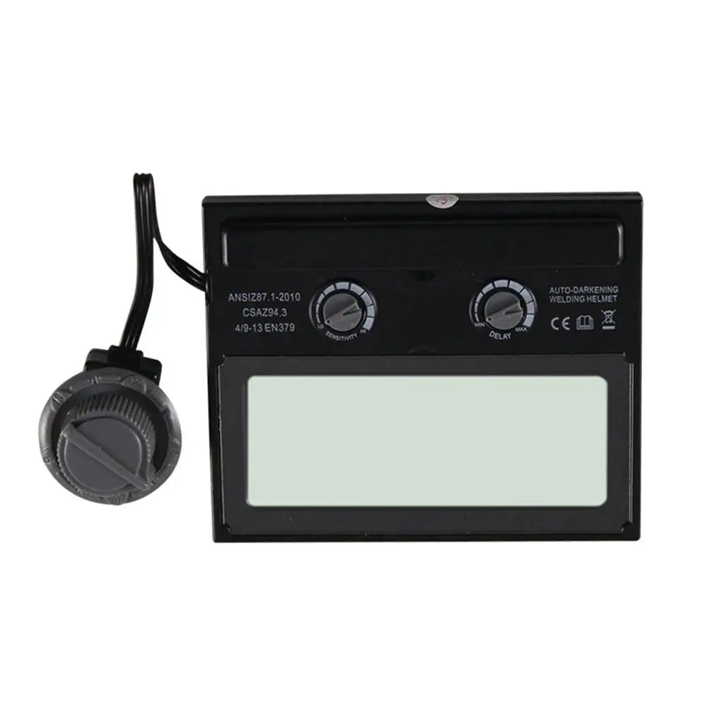 Автоматическая Сварочная крышка с переменным светом защитный лицевой экран
