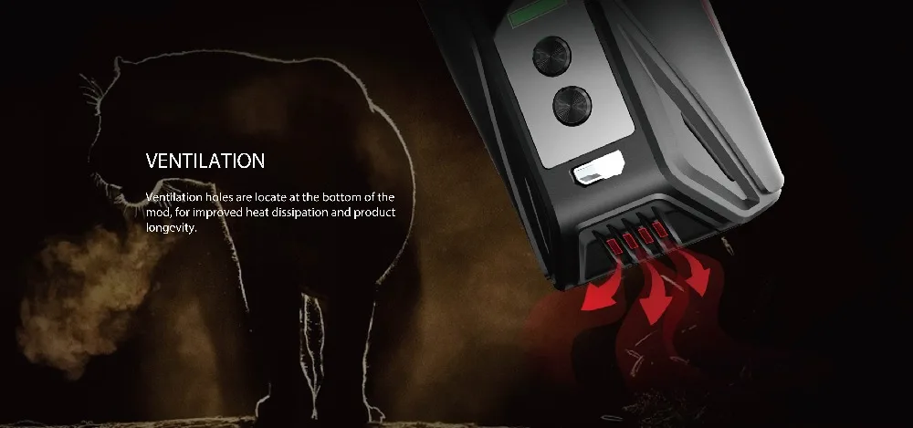 240 Вт Vape mod Vaptio N1 Pro Box mod электронная сигарета, вейпинг подходит Двойной 18650 Батарея для 510 Распылитель на резьбе для электронной сигареты