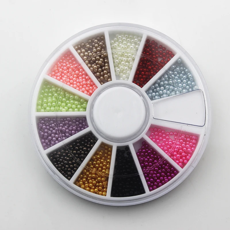 Украшения для дизайна ногтей аксессуары украшения ювелирных изделий Nailart Abs pearl