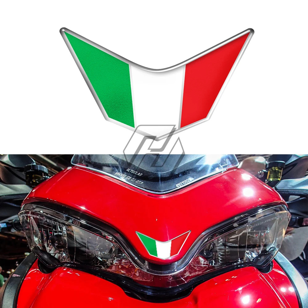 Наклейки для Ducati 959 969 1199 1299 PANIGALE V4 S R SUPERSPORT 3D-наклейки на переднюю часть мотоцикла