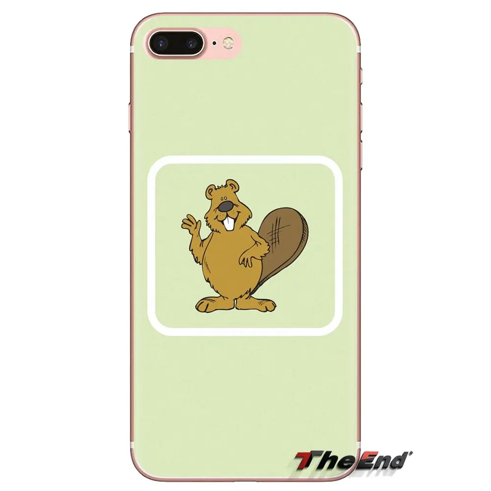 For Huawei Nova 2 3 2i 3i Y6 Y7 Y9 Prime Pro GR3 GR5 2017 2018 2019 Y5II Y6II cute beaver minimalism art Mobile Phone Case Cover |