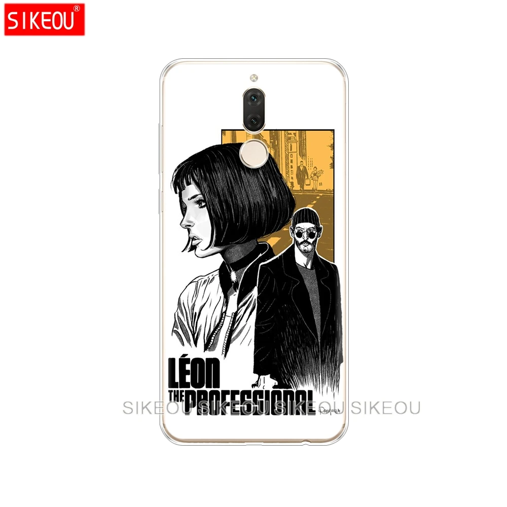 Силиконовый чехол для телефона Huawei mate 7 8 9 10 pro LITE Leon the professional|Бамперы| |