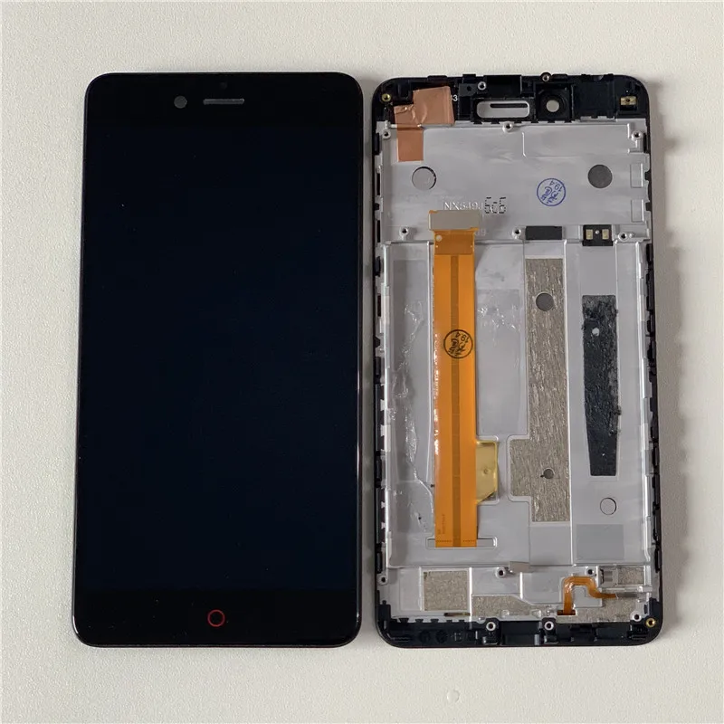 M& Sen для 5," zte Nubia Z11 Mini S NX549J ЖК-дисплей+ сенсорная панель дигитайзер для zte Z11 Mini S с рамкой дисплея