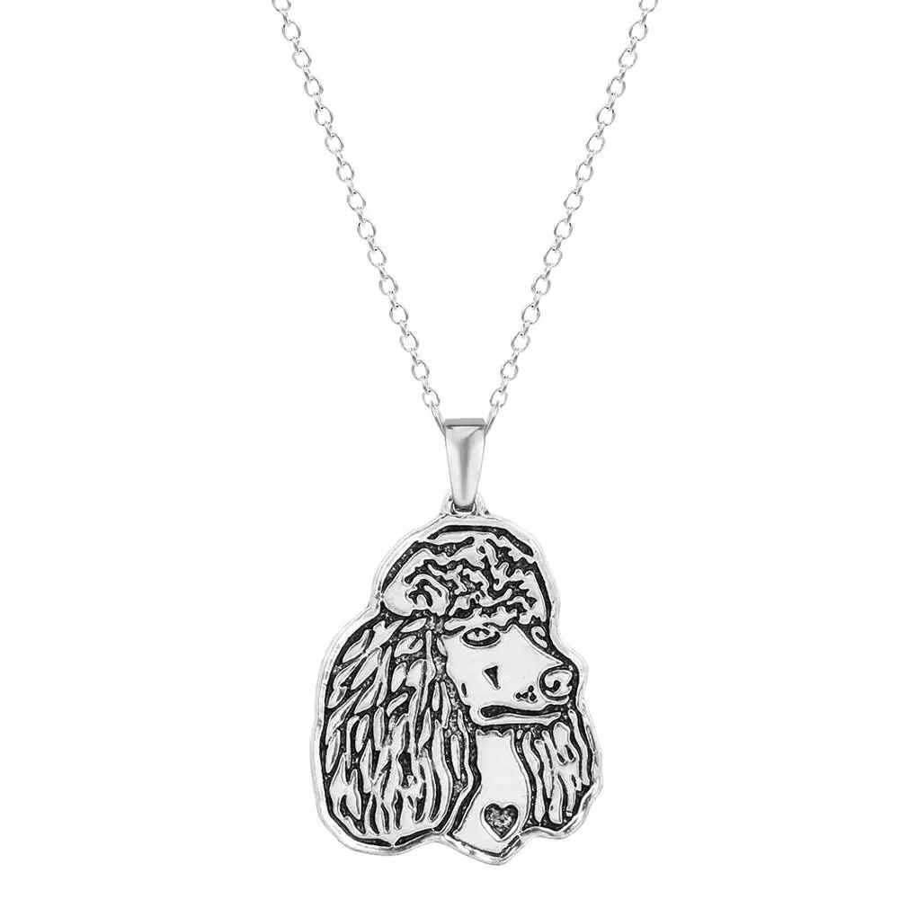 Ожерелье с подвеской в виде гигантского пуделя для домашних питомцев | Украшения