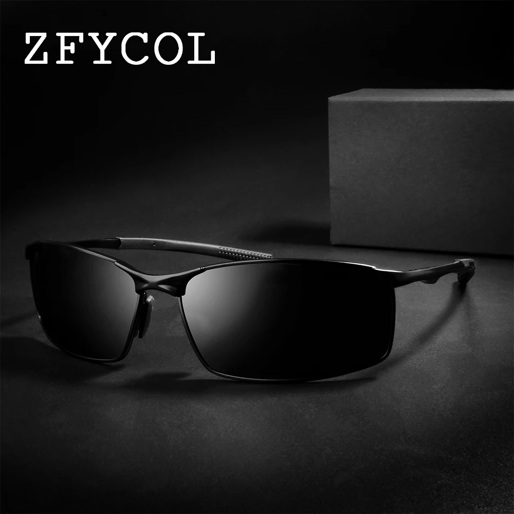 ZFYCOL 2019 солнцезащитные очки мужские поляризационные известный бренд