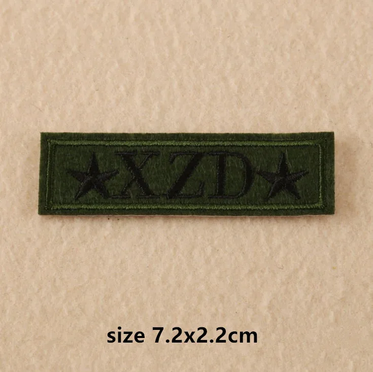 Новое поступление 10 шт. популярные значки наплечная нашивка вышитая утюгом сумка