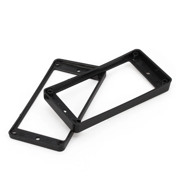 Черный Изогнутый хамбакеров Рамка крепления кольца для LP Электрогитары|Детали и