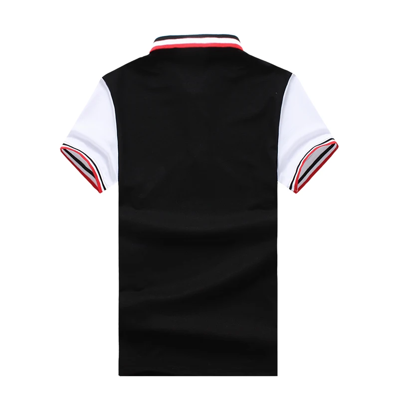 Новая модная футболка поло мужская брендовая Tace& Shark camisa polo летняя комбинированная Мягкая Повседневная Мужская поло