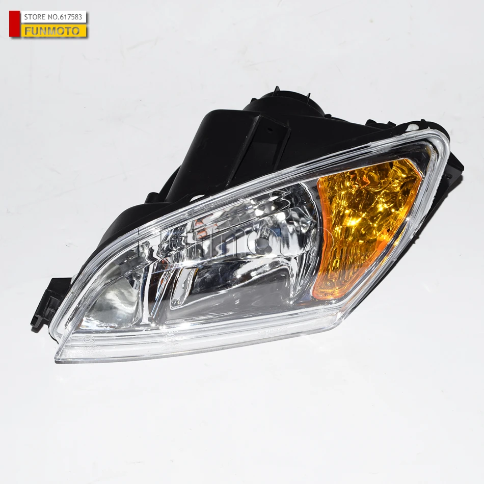 Фото left headlight of CF800/CFX8/CF800-2 parts number is  9060-160110-2000 it's water proof plug №1
