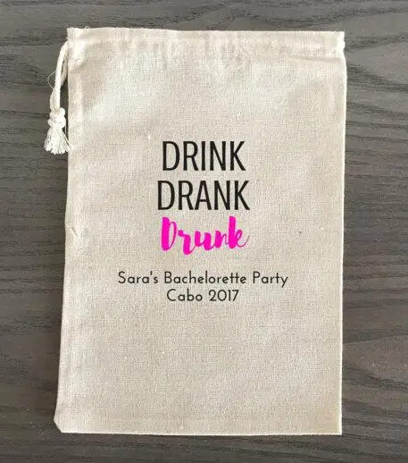 Новый напиток пьяный девичник набор для выживания свадебные подарочные пакеты