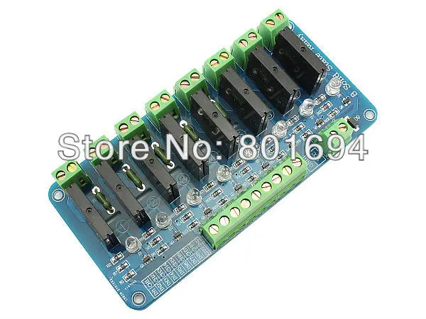 Твердотельное реле переменного тока 8 каналов 5 В модуль SSR|solid state relay|ssr modulestate relay |