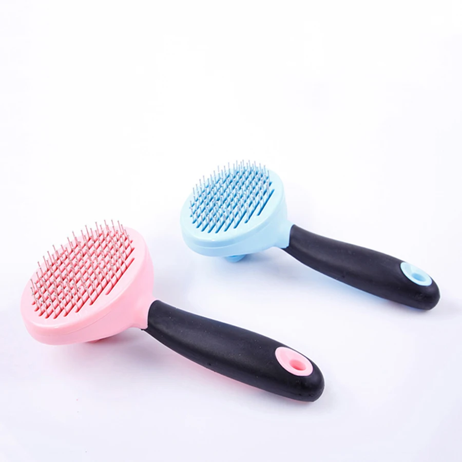 Stainless Steel Pet Comb Dog Brush Long Hair Fur Shedding Grooming Samoyed Bath Brushes Brosse Chien Animal Cleaning 50M0106 | Дом и сад