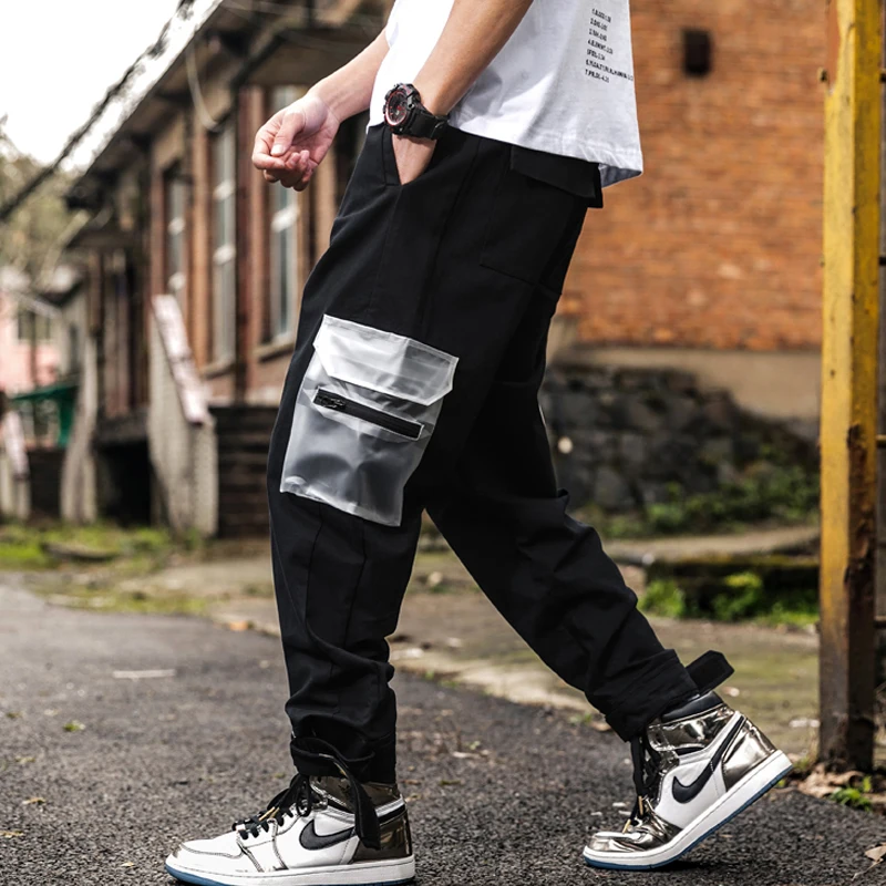 Новинка осени 2019 Мужская Уличная одежда штаны для бега мужские комбинезоны