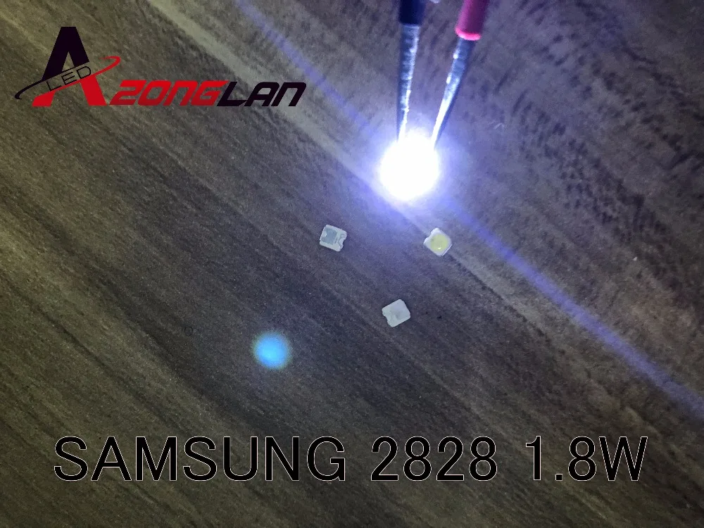 Для 50 шт SAMSUNG 2828 LED подсветка TT321A 1 5 W 3 с zener 3V 3228 холодный белый ЖК для ТВ