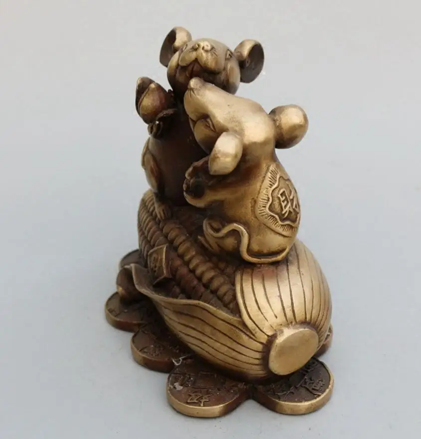 SUIRONG---1115 + Zhaocai медь на Крысиной крысе украшения Yuncai крысы fordjoy мышь любовь