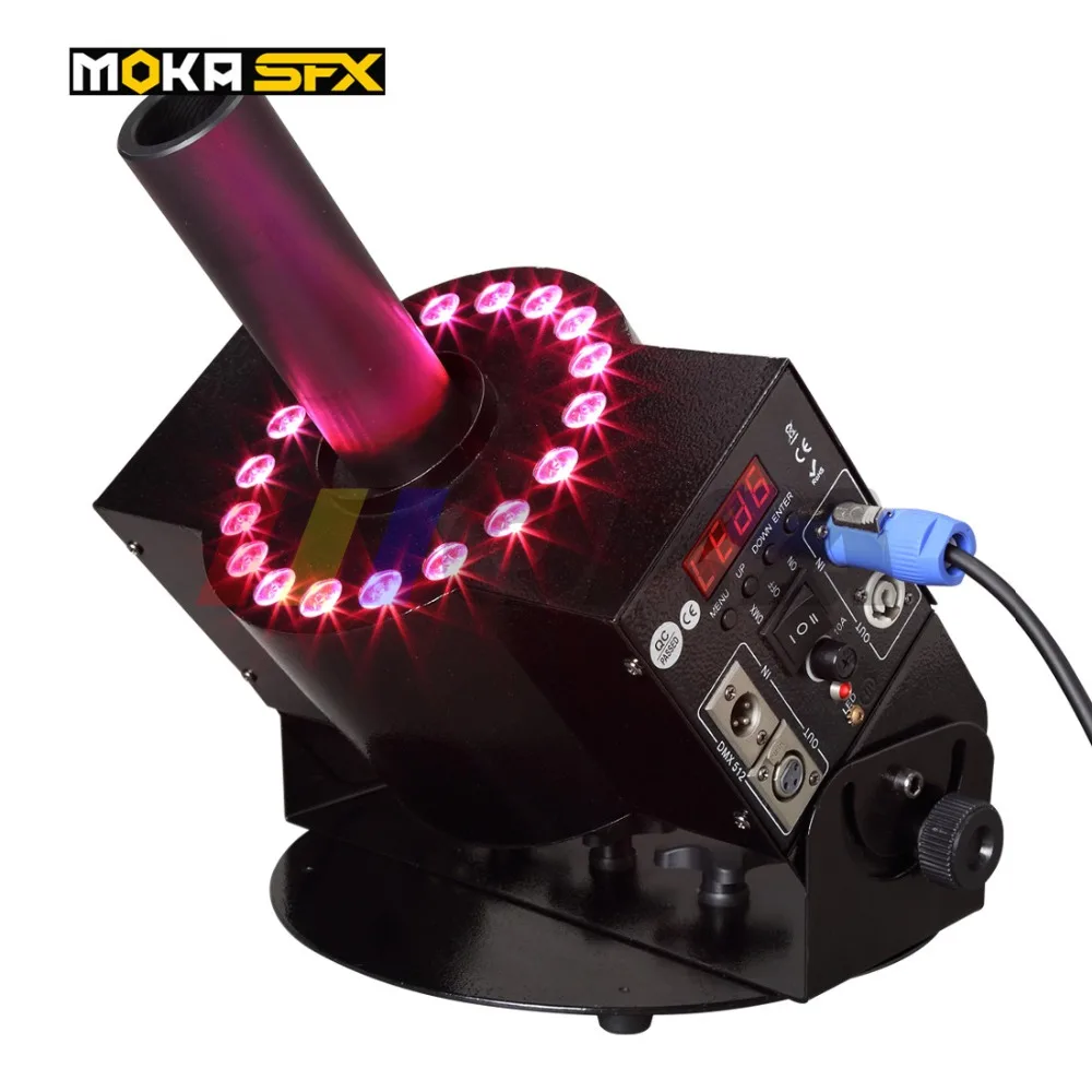 18 LED CO2 струйная машина DMX-512 электрический контроль сценический эффект для тумана