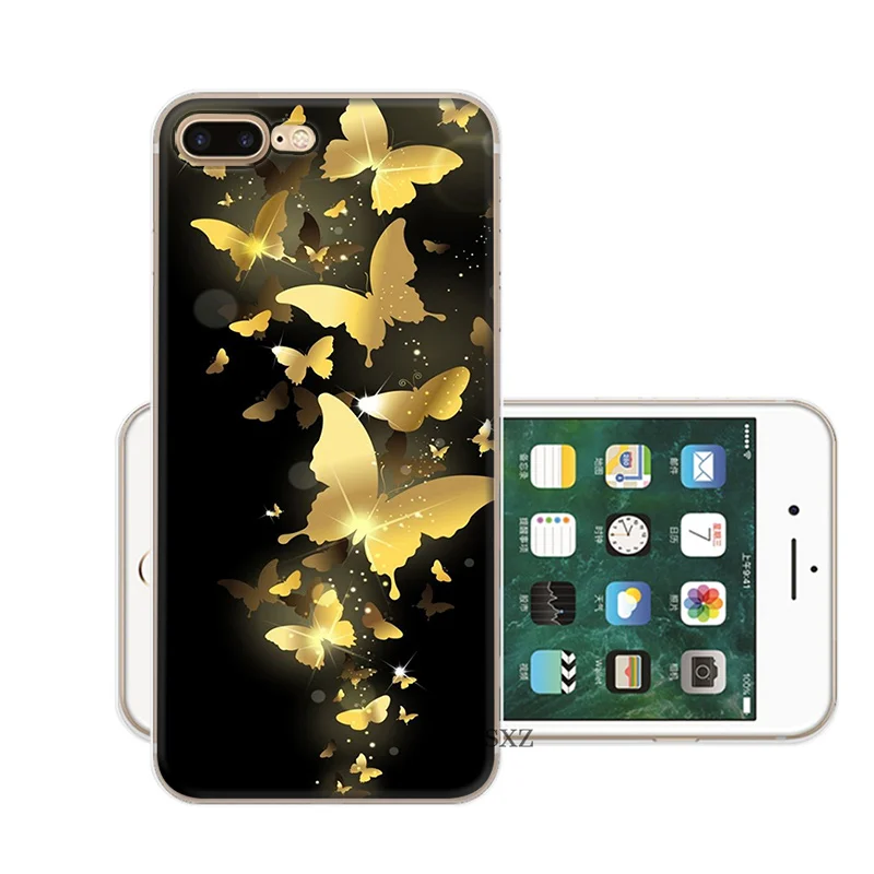 Чехол для телефона Mariposa En Rosas Flor Apple Iphone 6 7 8 6S Plus X XS Max XR 5 SE 5S|Чехлы-накладки| |