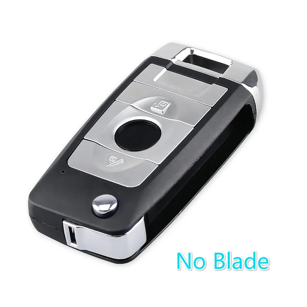 No Blade Dandkey автомобильный пульт дистанционного управления флип ключ оболочка 3 кнопки для Kia Rio Picanto Ceed Cerato Sportage K2 K5 складной модифицированный чехол для ключа пустой чехол - Цвет: No Blade