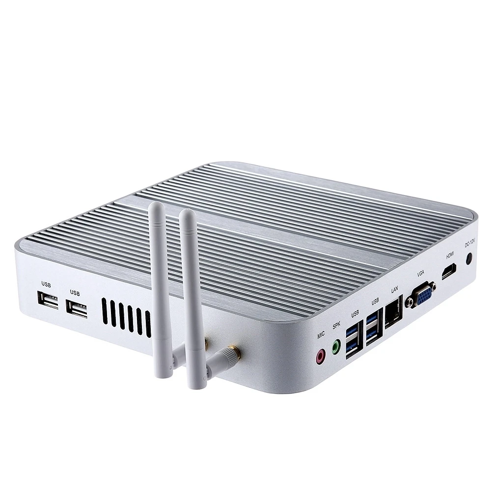 Hystou FMP03 безвентиляторный мини ПК Core i5 4250U Intel HM86 Express с HDMI VGA Выход Smart ТВ коробка