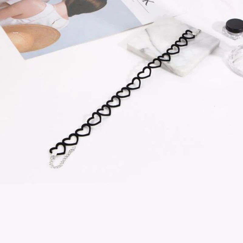 Новинка 2018 ожерелья из красивой ткани с вырезами в виде сердца летние пляжные