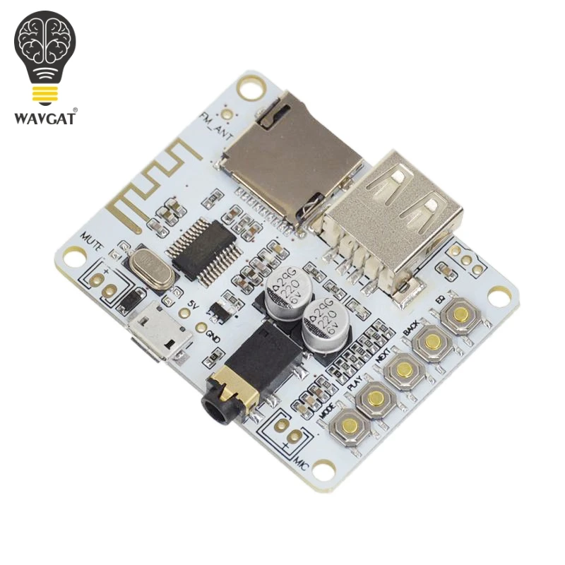 Плата аудиоприемника с Bluetooth и слотом для TF карты|bluetooth audio receiver board|bluetooth boardbluetooth