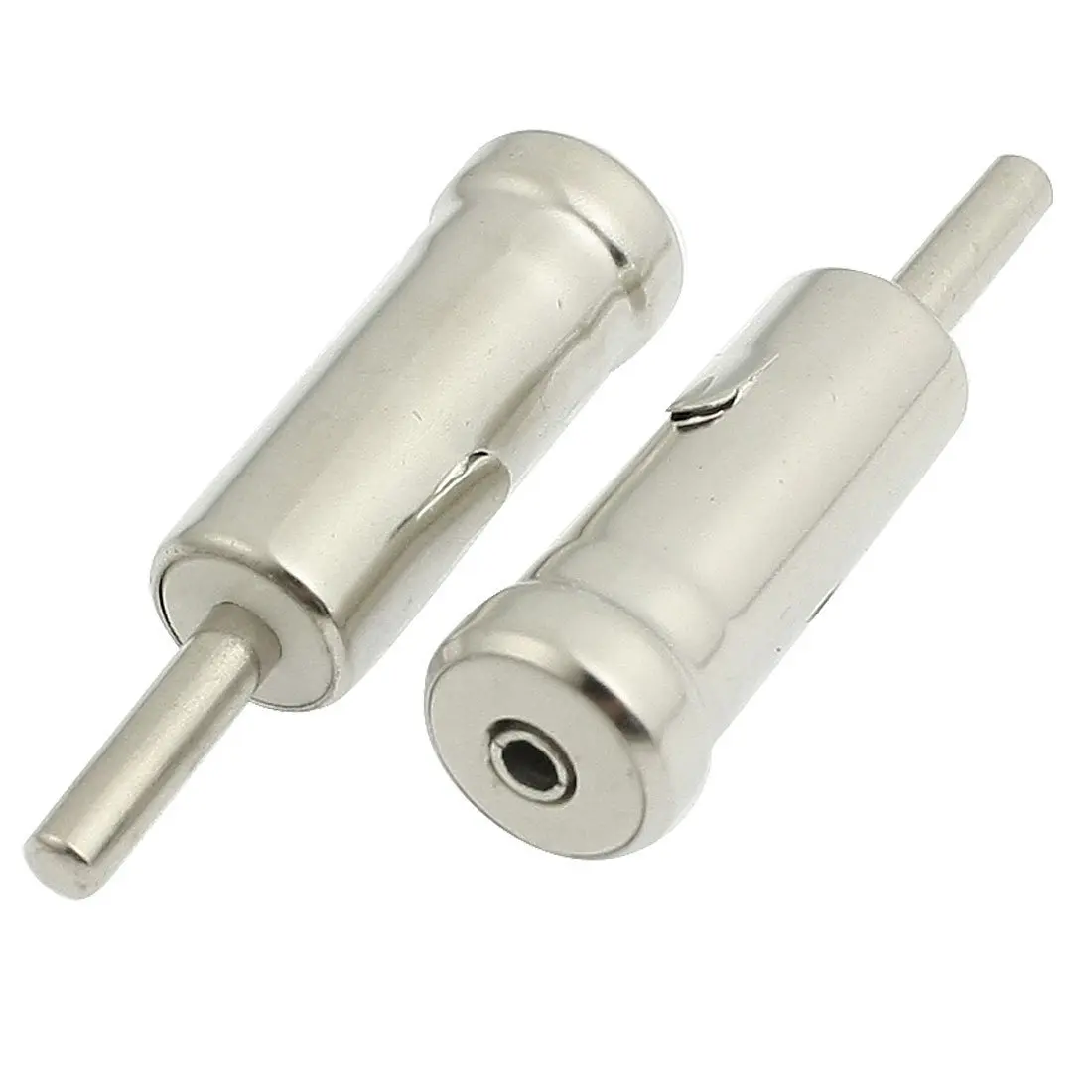 2 шт. серебристые штекерные коннекторы AM / FM радио антенные адаптеры | Автомобили и