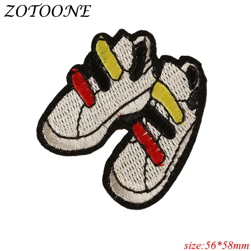 Нашивки ZOTOONE самодельные с утюгом для одежды аппликация в виде сердца единорога