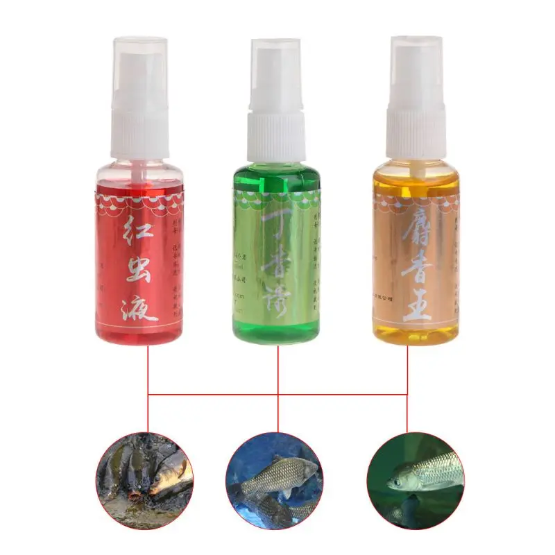 

Carp Fishing Bait Spray 30ml Attractant Smell Additive Flavor Liquid Concentrate Dropshipping