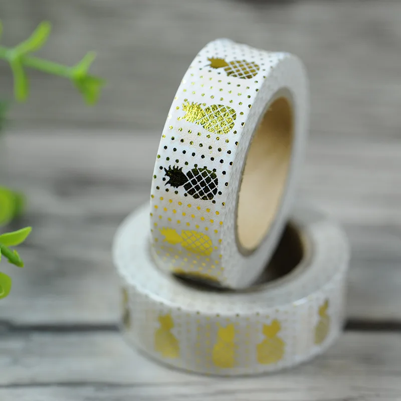 Бесплатная доставка бумажная лента из золотой фольги для Хэллоуина | Канцтовары