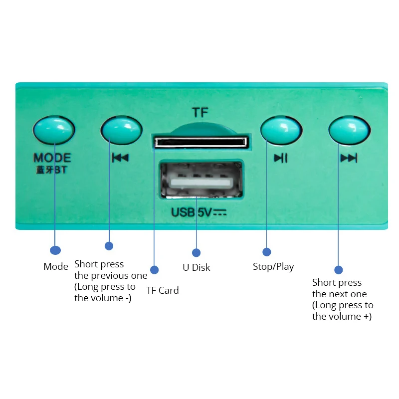 Многофункциональный беспроводной Bluetooth динамик для мобильного телефона 3 5 мм