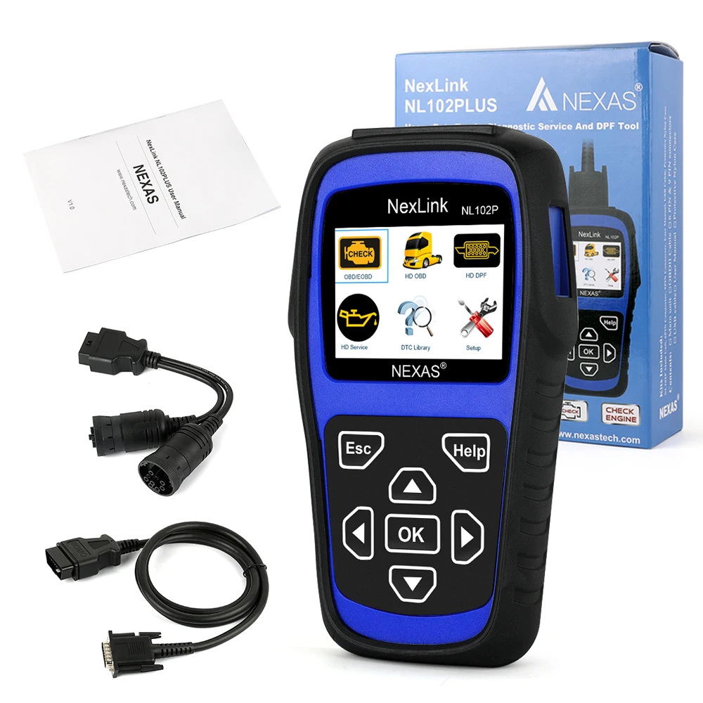 Nexas NL102P диагностический инструмент для грузовиков DPF/сброс масла дизельного