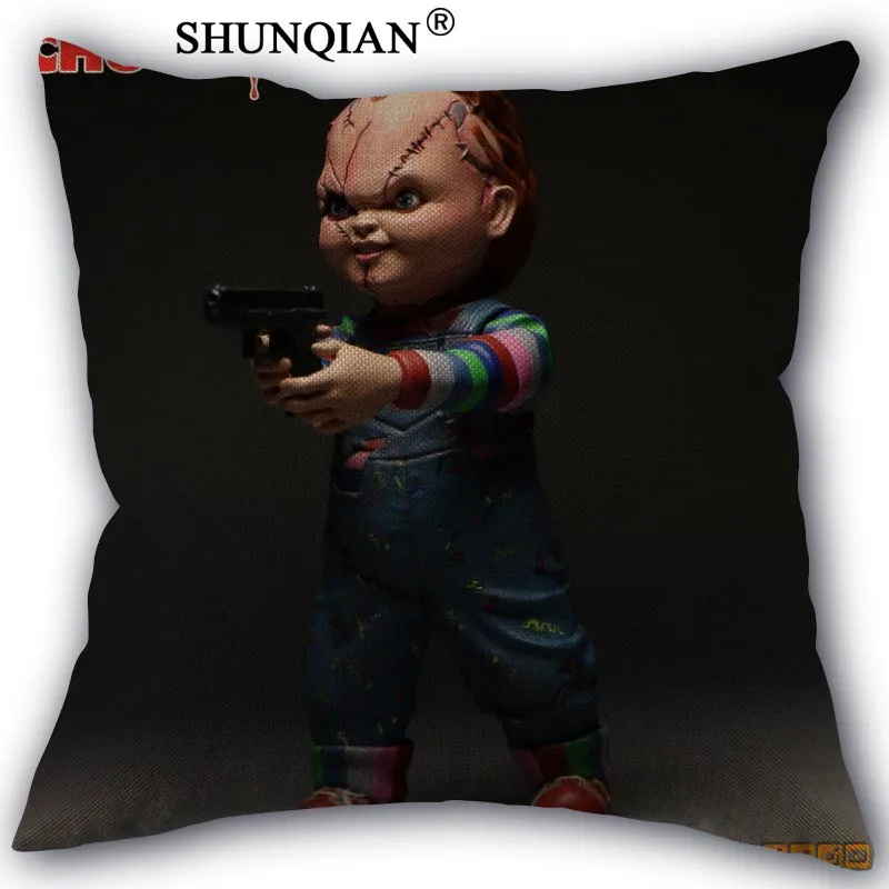 Pillowcase Заказная наволочка с Чаки на заказ хлопковые наволочки декоративная красота домашний интерьер индивидуальные подушки - Цвет: Pillowcase