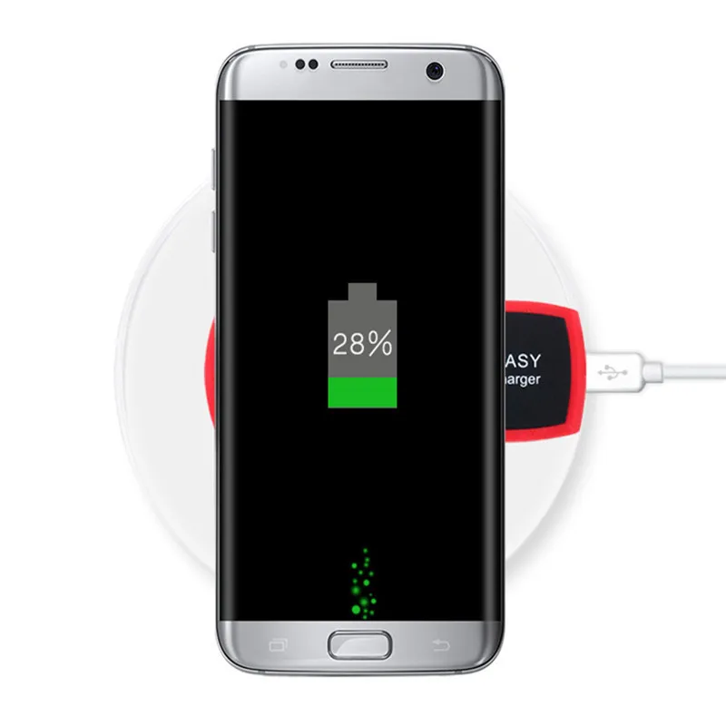 Беспроводное зарядное устройство Qi для iPhone X 8 Plus беспроводное Samsung Galaxy Note S9 S8 plus |