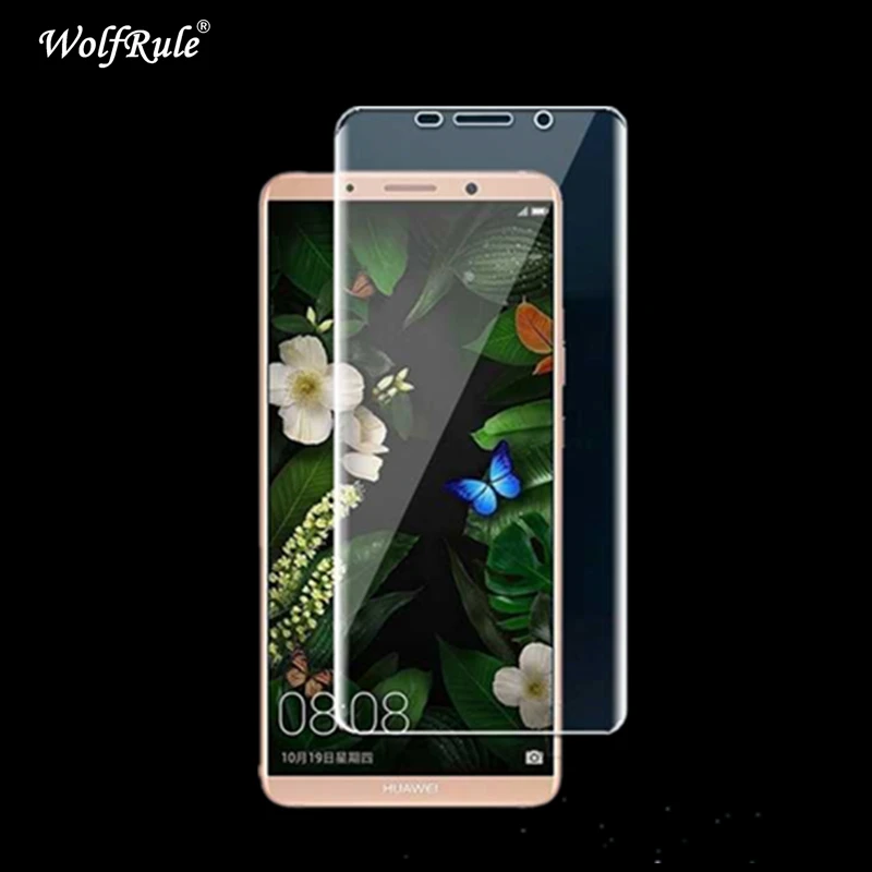 2 шт. полное покрытие защитная пленка для экрана Huawei mate 10 Pro мягкая