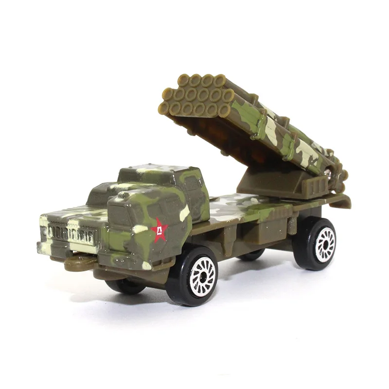 ETI 1: 64 литой под давлением сплав модель автомобиля Военная ПВО ракетная установка