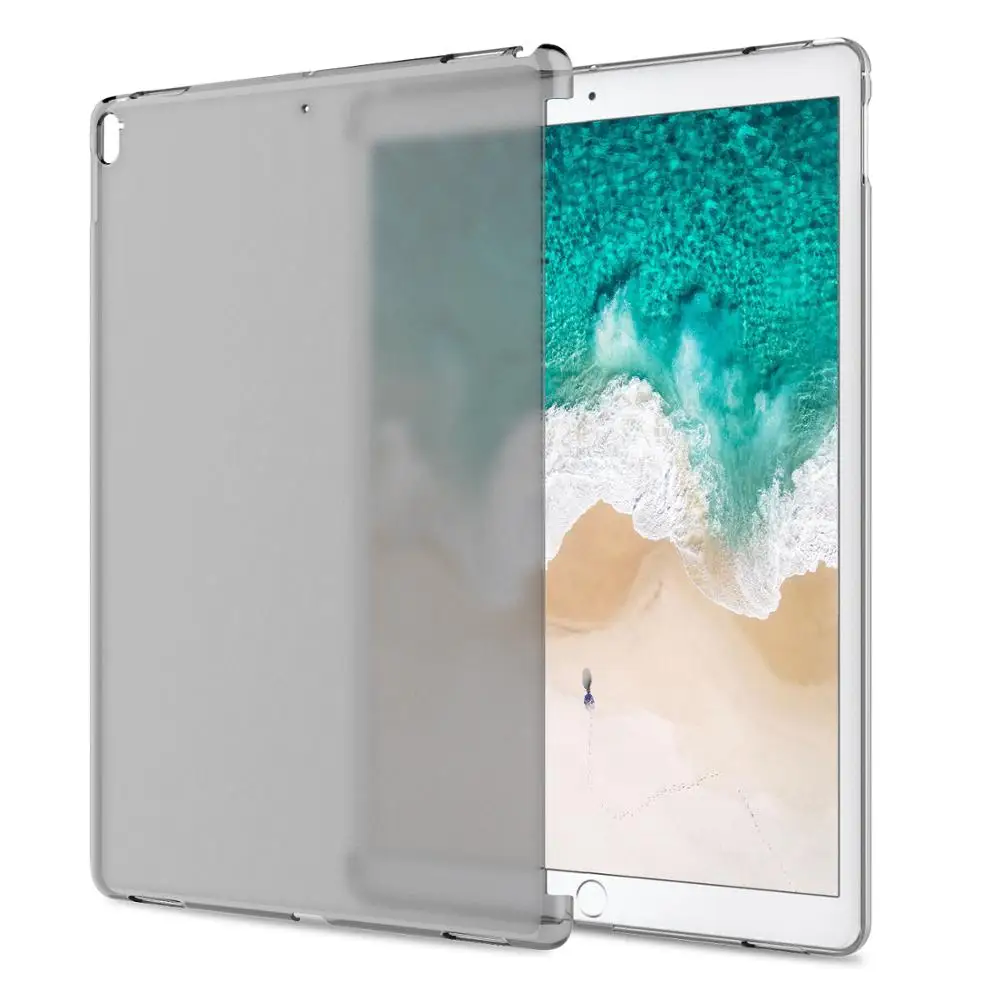 Чехол для iPad Pro 12 9 дюйма 2017 и 2015 прозрачный тонкий твердый пластиковый