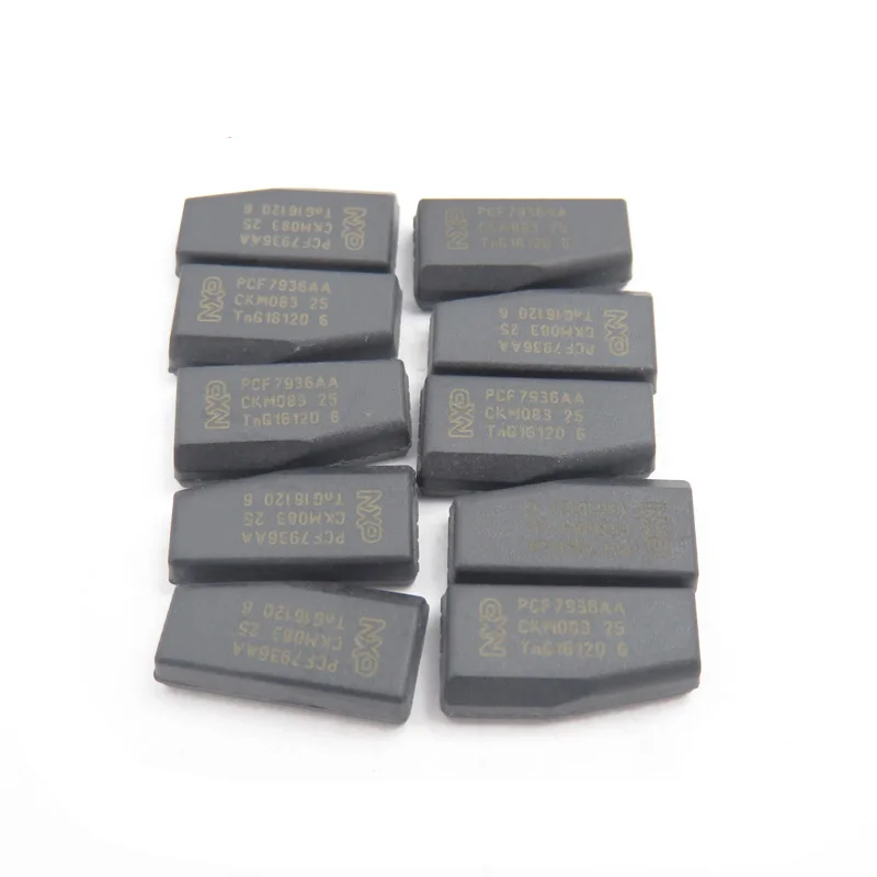 10 шт./лот Автомобильный ключ оригинальный чип транспондера PCF7936AA Id46 Pcf7936 Pcf 7936