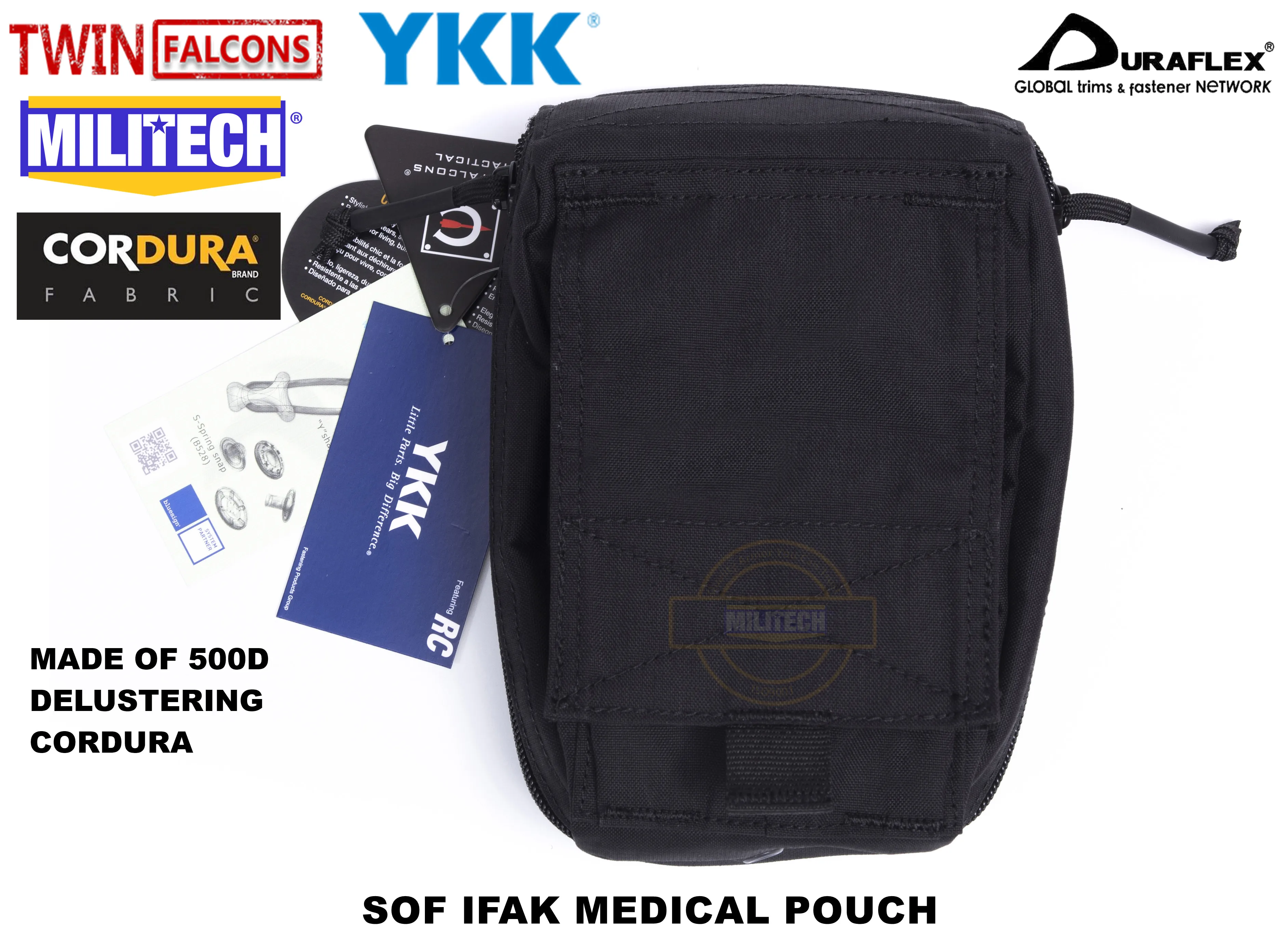 MILITECH twinfalcon TW Delustered MOLLE медицинский комплект первой помощи для травм сумка емки