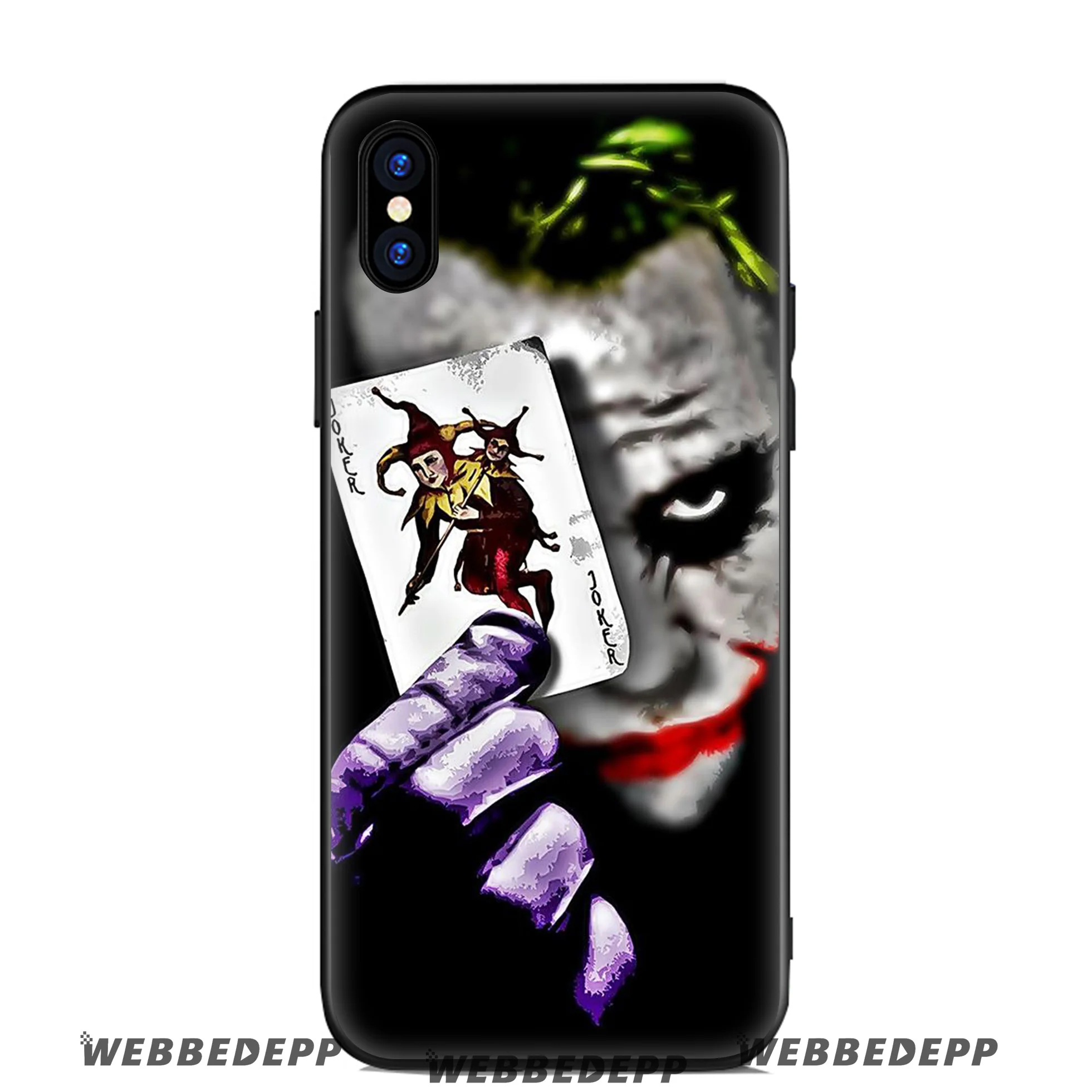 Мягкий силиконовый чехол WEBBEDEPP Knight Joker Batman для Apple iPhone 11 Pro Xr Xs Max X или 10 8 7 6 6S Plus 5 5S SE